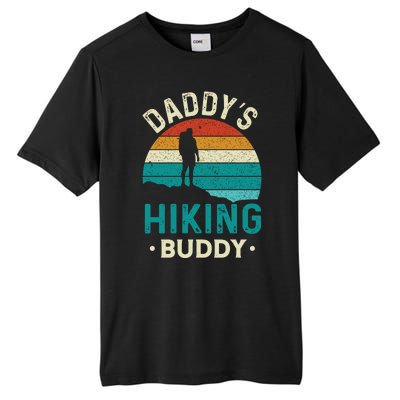 Daddys Hiking Buddy Vintage Mountains Campfire Fathers Gift Tall Fusion ChromaSoft Performance T-Shirt