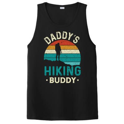 Daddys Hiking Buddy Vintage Mountains Campfire Fathers Gift PosiCharge Competitor Tank