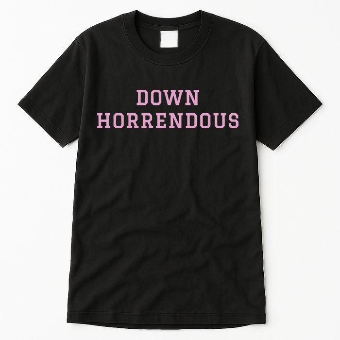 Down Horrendous Black Tall T-Shirt