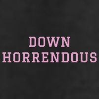 Down Horrendous Black Adult Drive Performance Visor
