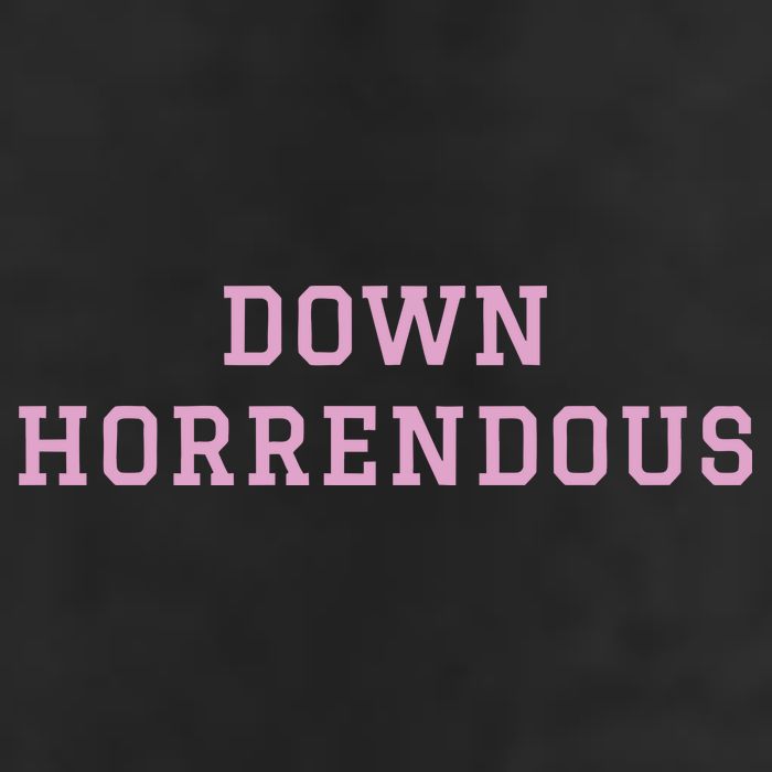 Down Horrendous Black Adult Drive Performance Visor