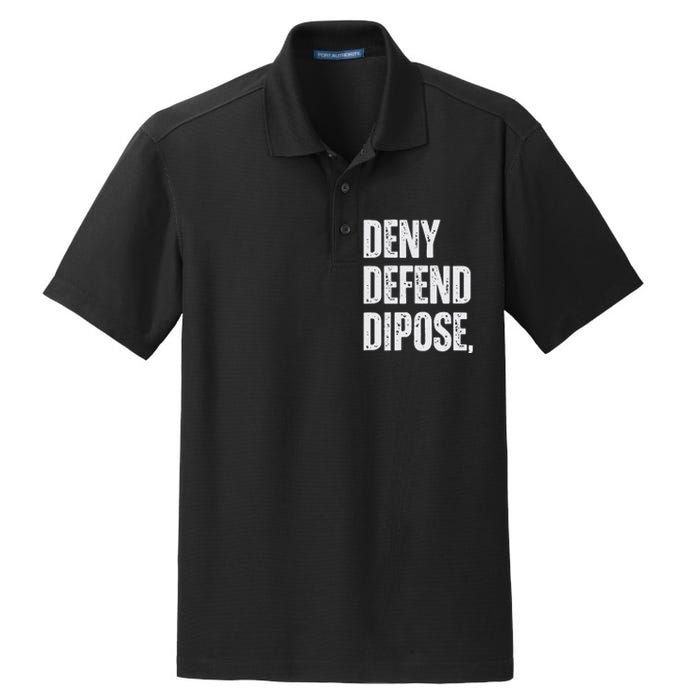 Dark Humor Boss Ceo Defend Deny Like Gift Dry Zone Grid Polo