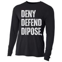 Dark Humor Boss Ceo Defend Deny Like Gift Cooling Performance Long Sleeve Crew