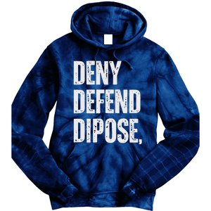 Dark Humor Boss Ceo Defend Deny Adult Like Tie Dye Hoodie