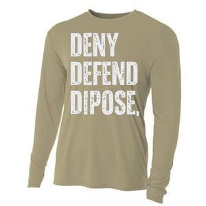 Dark Humor Boss Ceo Defend Deny Adult Like Cooling Performance Long Sleeve Crew