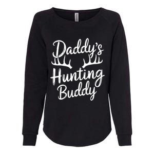 DaddyS Hunting Buddy Funny Hunter Dad Son Matching Hunting Gift Womens California Wash Sweatshirt