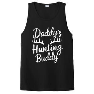 DaddyS Hunting Buddy Funny Hunter Dad Son Matching Hunting Gift PosiCharge Competitor Tank