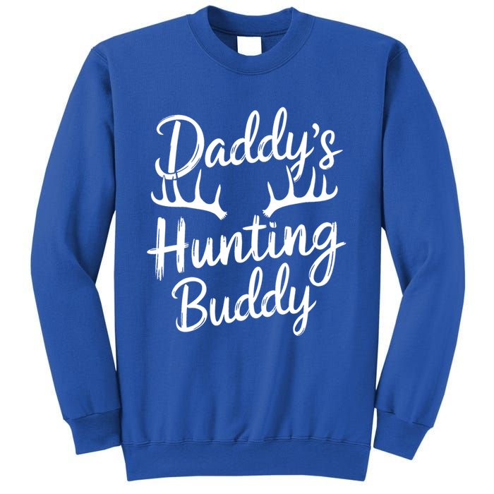 DaddyS Hunting Buddy Funny Hunter Dad Son Matching Hunting Gift Sweatshirt