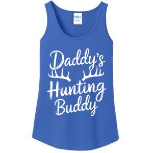 DaddyS Hunting Buddy Funny Hunter Dad Son Matching Hunting Gift Ladies Essential Tank