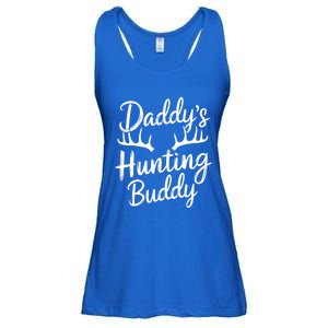 DaddyS Hunting Buddy Funny Hunter Dad Son Matching Hunting Gift Ladies Essential Flowy Tank