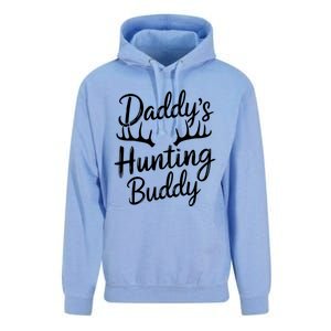 DaddyS Hunting Buddy Funny Hunter Dad Son Matching Hunting Gift Unisex Surf Hoodie