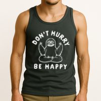 Don't Hurry Be Happy Sloth Tank Top
