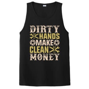 Dirty Hands But The Money I Clean Car Lovers Enthusiast PosiCharge Competitor Tank