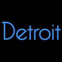Detroit Honolulu Blue Mug