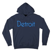 Detroit Honolulu Blue Hoodie