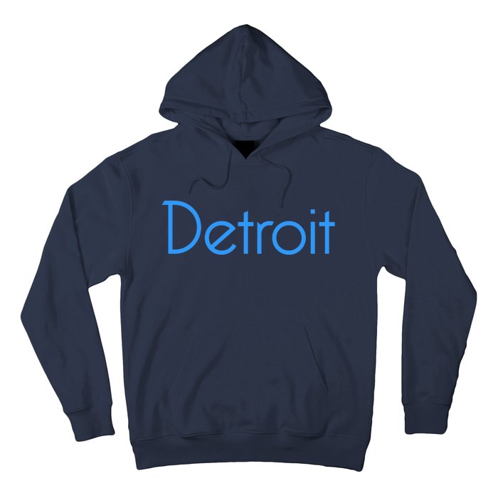 Detroit Honolulu Blue Hoodie