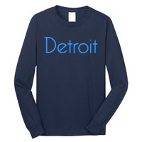 Detroit Honolulu Blue Long Sleeve Shirt