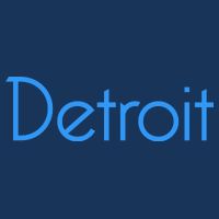 Detroit Honolulu Blue Poster