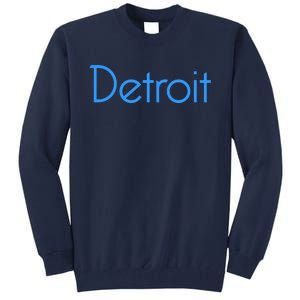 Detroit Honolulu Blue Tall Sweatshirt