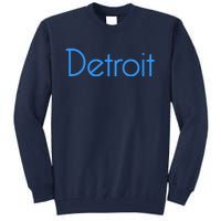 Detroit Honolulu Blue Tall Sweatshirt