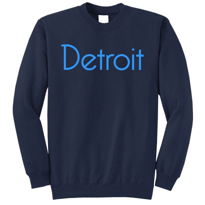 Detroit Honolulu Blue Tall Sweatshirt