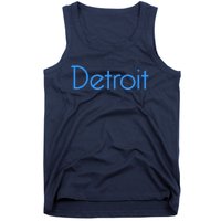 Detroit Honolulu Blue Tank Top