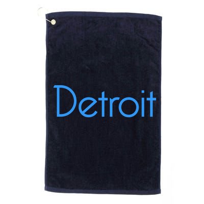 Detroit Honolulu Blue Golf Towel