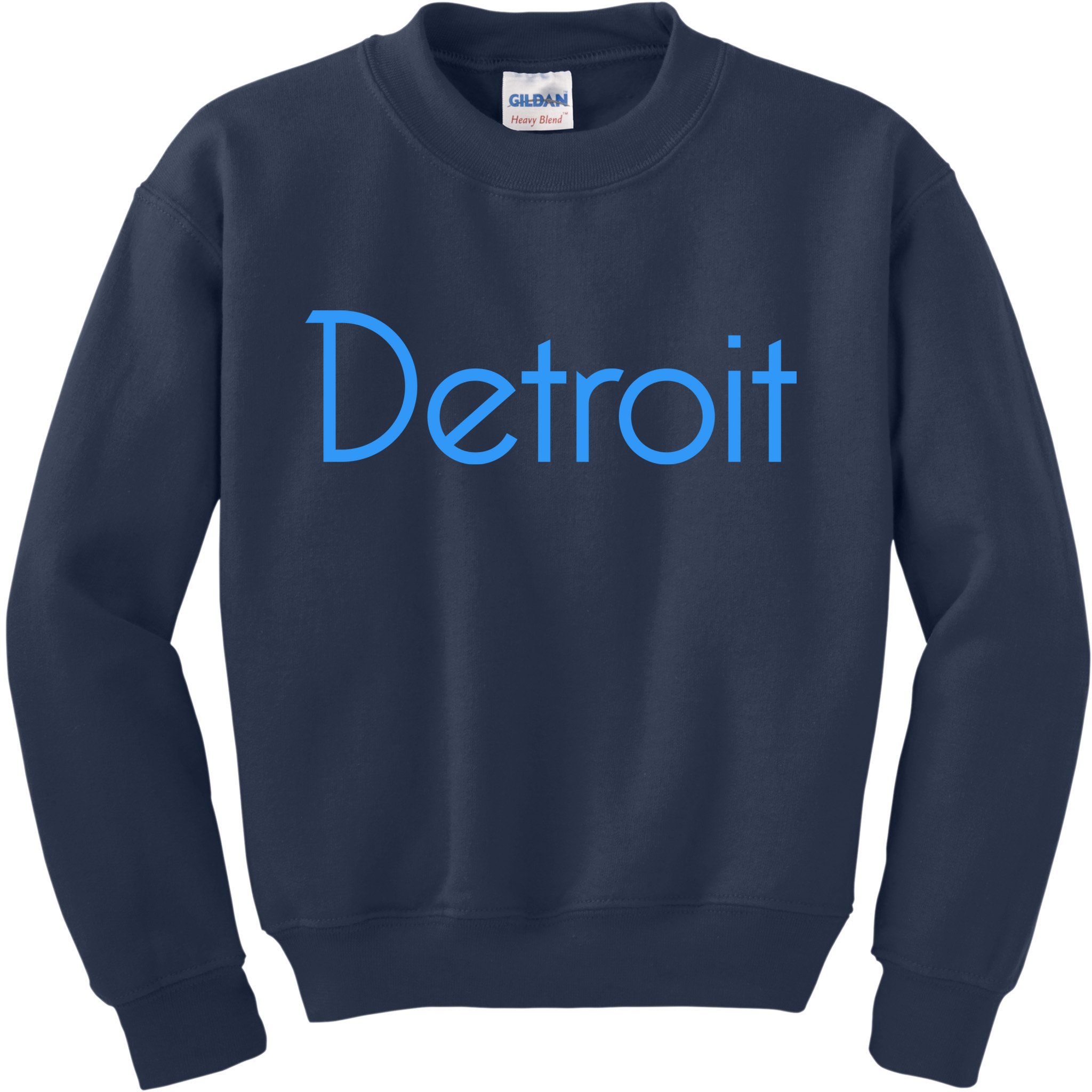 Detroit Honolulu Blue Kids Sweatshirt
