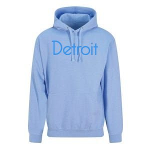 Detroit Honolulu Blue Unisex Surf Hoodie