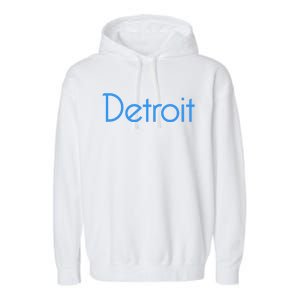 Detroit Honolulu Blue Garment-Dyed Fleece Hoodie