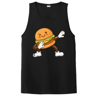 Dabbing Hamburger Backyard Bbq Meat Eater Grilling Gift PosiCharge Competitor Tank