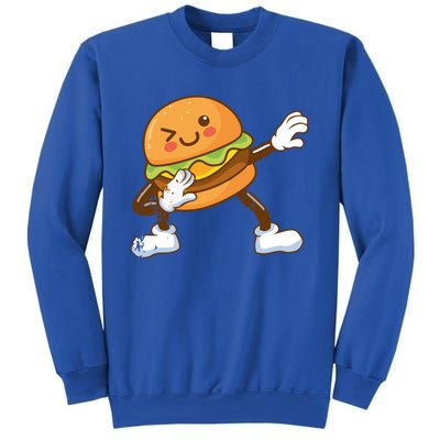 Dabbing Hamburger Backyard Bbq Meat Eater Grilling Gift Sweatshirt