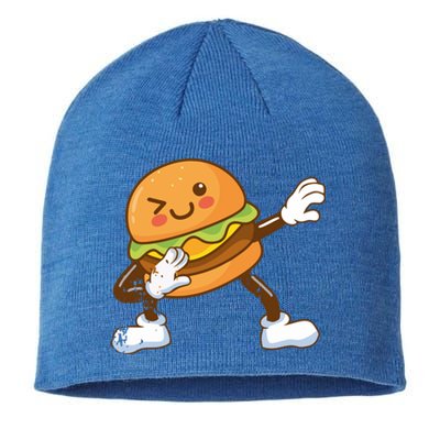 Dabbing Hamburger Backyard Bbq Meat Eater Grilling Gift Sustainable Beanie