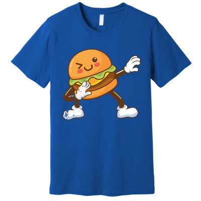 Dabbing Hamburger Backyard Bbq Meat Eater Grilling Gift Premium T-Shirt