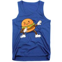 Dabbing Hamburger Backyard Bbq Meat Eater Grilling Gift Tank Top