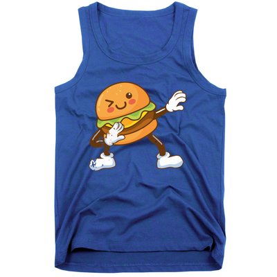 Dabbing Hamburger Backyard Bbq Meat Eater Grilling Gift Tank Top