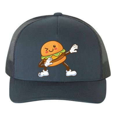 Dabbing Hamburger Backyard Bbq Meat Eater Grilling Gift Yupoong Adult 5-Panel Trucker Hat