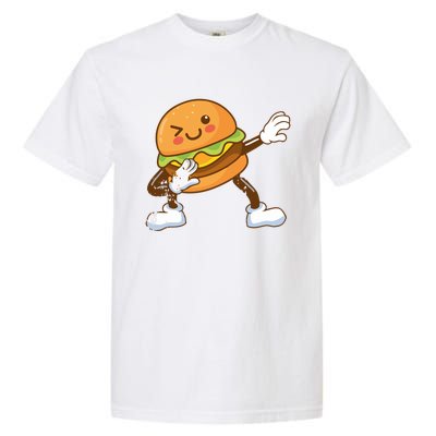 Dabbing Hamburger Backyard Bbq Meat Eater Grilling Gift Garment-Dyed Heavyweight T-Shirt