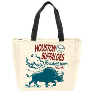 Defunct Houston Buffaloes Baseball Team 1928 Zip Tote Bag