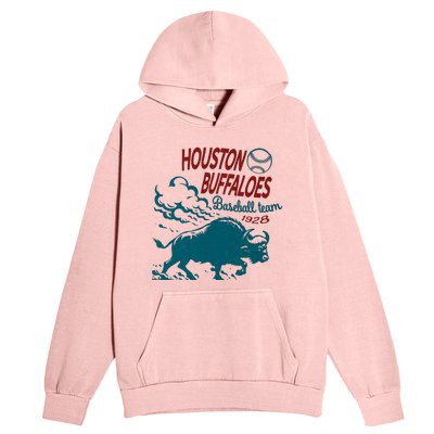 Defunct Houston Buffaloes Baseball Team 1928 Urban Pullover Hoodie