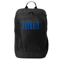 Detroit Honolulu Blue Stacked City Backpack