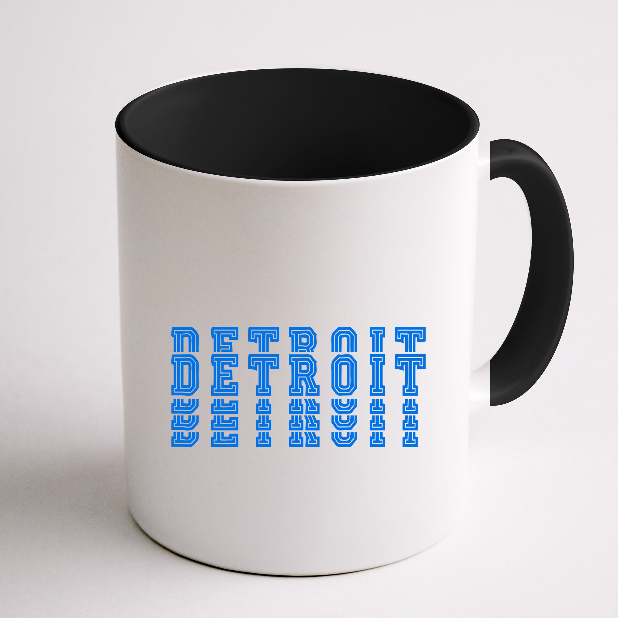 Detroit Honolulu Blue Stacked Mug