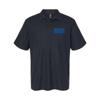 Detroit Honolulu Blue Stacked Polo