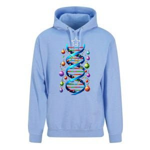 Dna Helix Christmas Tree Scientist Biology Science Teacher Unisex Surf Hoodie