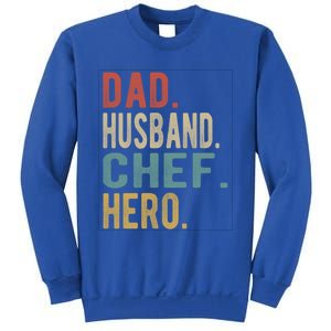 Dad Husband Chef Hero Gift Sweatshirt