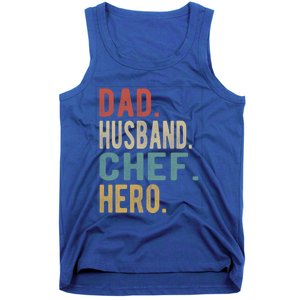 Dad Husband Chef Hero Gift Tank Top