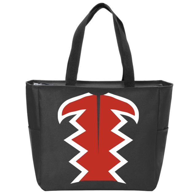 Diy Halloween Costume Retro Flying Monkey Zip Tote Bag