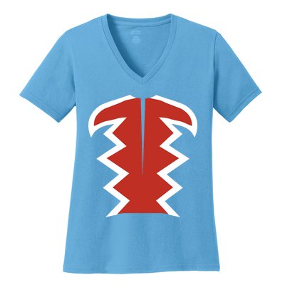 Diy Halloween Costume Retro Flying Monkey Women's V-Neck T-Shirt