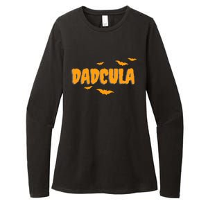 Dadcula Halloween Costume Party Dad Father Gift Womens CVC Long Sleeve Shirt