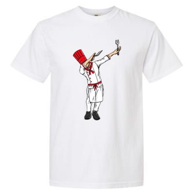 Dabbing Hibachi Chef Gift Funny Japanese Chef Asian Cook Gift Garment-Dyed Heavyweight T-Shirt